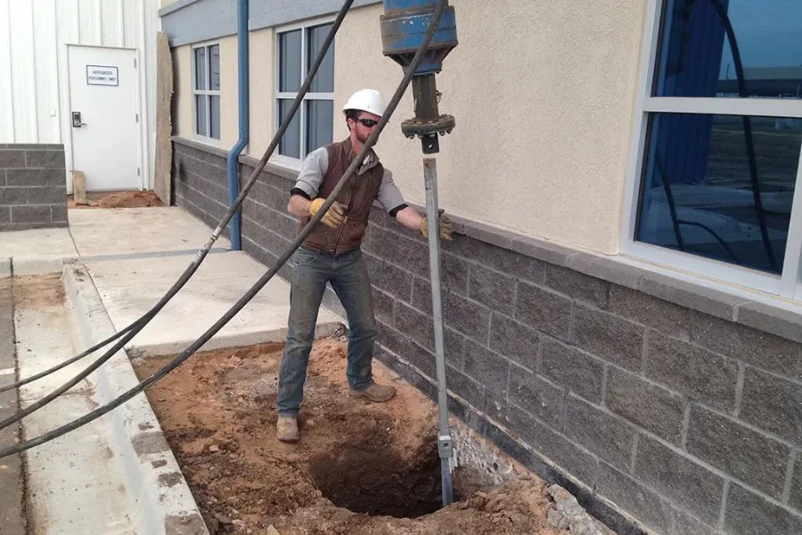 Injection Pier Installation in Texarkana, TX