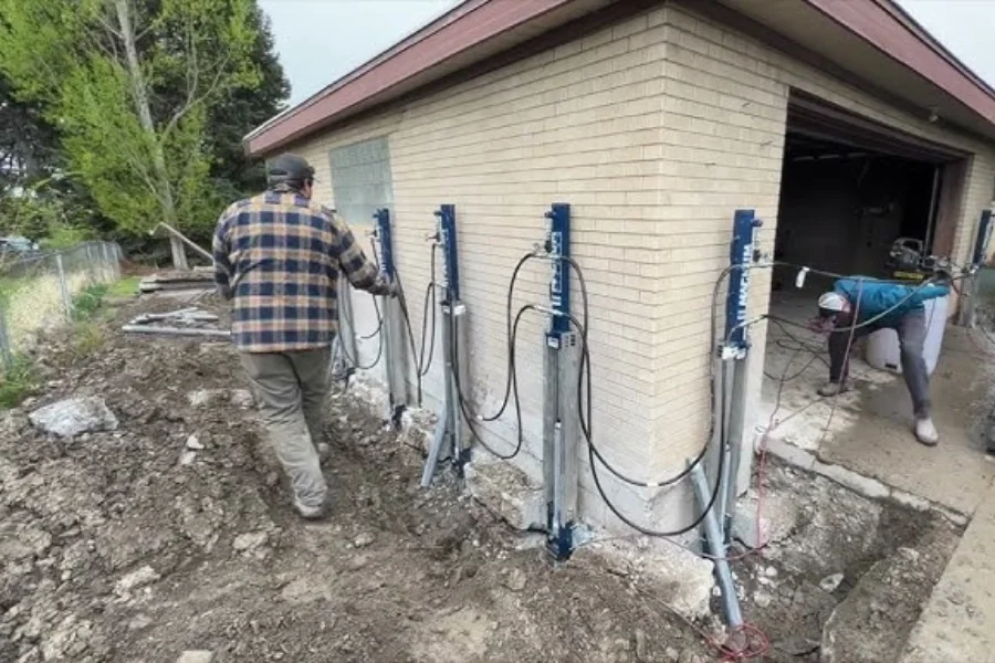 Injection Pier Installation in Texarkana, TX