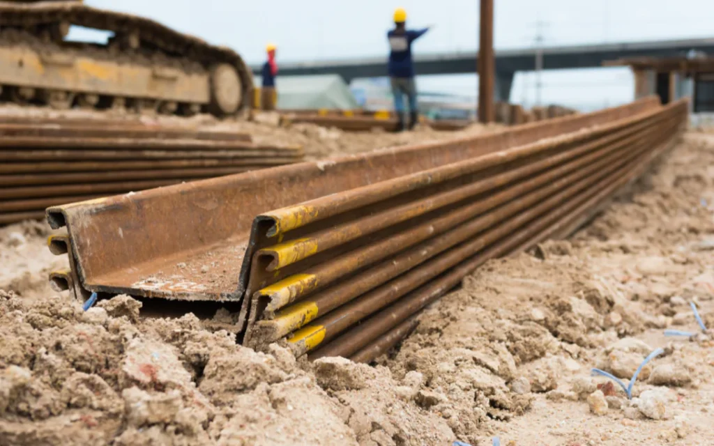 Pressed Steel Pilings in Texarkana, TX