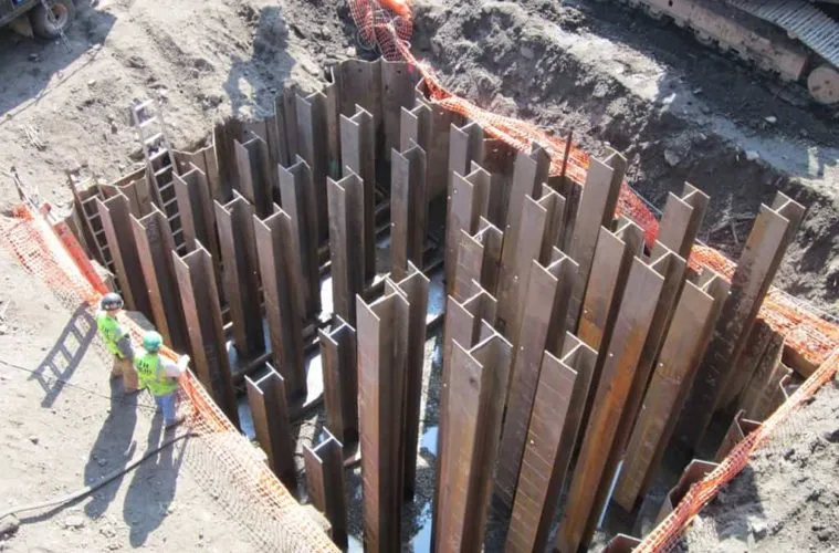 Pressed Steel Pilings in Texarkana, TX